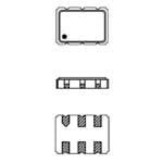 All Parts Passive Components Crystals-Resonators-Oscillators Oscillators ECX-H25CM-12.800 by ECS International